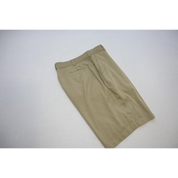 Nike Golf Shorts Dri Fit Tour Performance Tan Flat Athletic Mens Size 36 - Picture 1 of 9